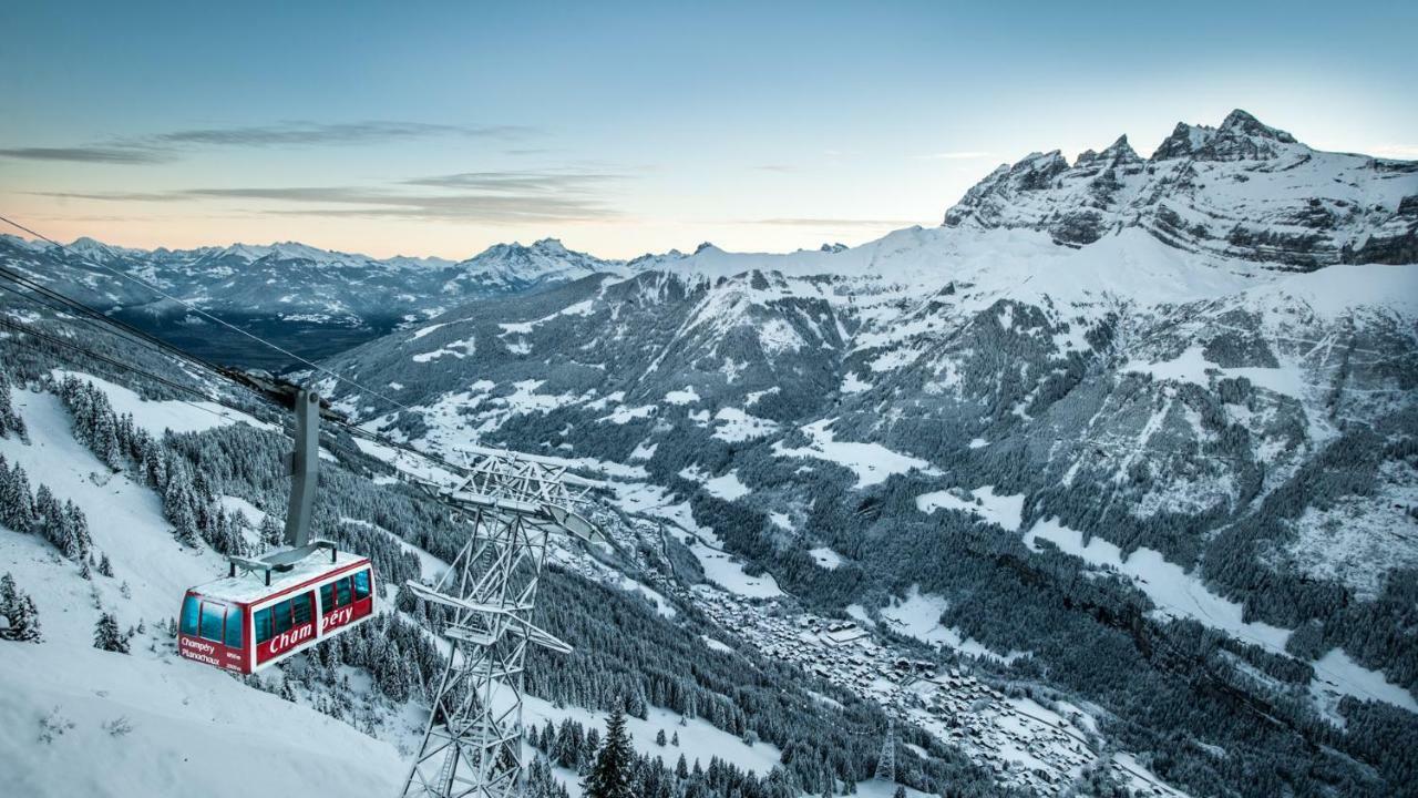 Appartement A La Montagne Champéry Exterior foto